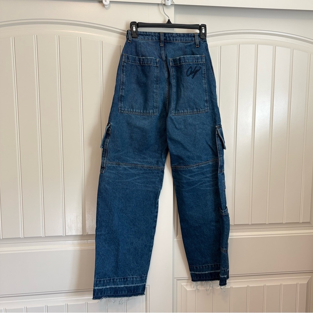 Only Daughters DAKOTA DENIM CARGO jean pants size XS / 25 - Picture 11 of 13